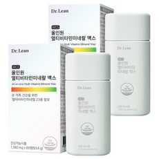 닥터린 올인원 멀티비타민미네랄 맥스 60p, 60정, 2개 2개, 60정