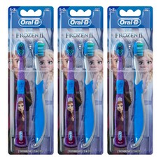 오랄비 스테이지스 어린이 칫솔 3단계, 프로즌, 3개, 2개입