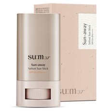 숨37도 선어웨이 벨벳 선스틱 SPF50+ PA++++, 18g, 1개
