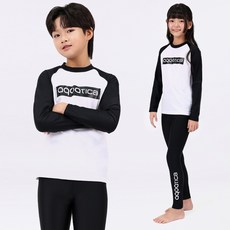 아쿠아티카 아동용 only one 래쉬가드 + 워터레깅스 세트 AQA341