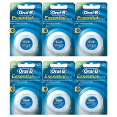 Oral-B 歐樂B 薄荷微蠟牙線, 50m, 1個裝, 6個