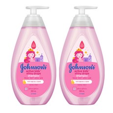 존슨즈베이비 엑티브 키즈 샤이니 샴푸, 2개, 500ml