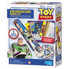 4M 迪士尼玩具總動員萬花筒製作套件，教育及手作的玩具, 玩具總動員, 1盒