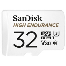 SanDisk 晟碟 高耐寫度 microSD記憶卡, 32GB, 1個