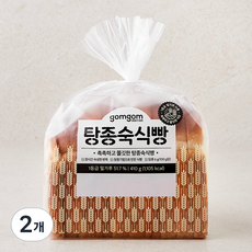 곰곰 탕종 숙식빵, 410g, 2개 410g, 2개
