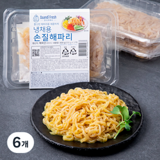 단디프레시 냉채용 손질해파리 (냉장), 200g, 6개