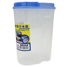 百貨King 波特塑膠冷水壺2.5L-冷熱飲皆宜/桌上壺/台灣製造, 2.5L, 1個, 藍色