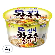 멸치칼국수 사발 75g, 4개