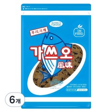 이엔푸드 가쓰오풍 후리가께, 500g, 6개