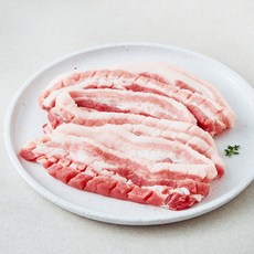 곰곰 무항생제 두꺼운 칼집 삼겹살 구이용 (냉장), 500g, 1개 1개, 500g