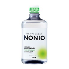 LION 獅王 NONIO 漱口水 柑橘薄荷 (綠) 1000ml, 1L, 1瓶