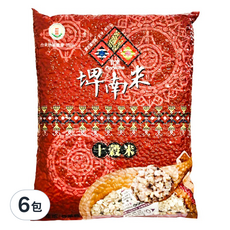 台東地區農會 十穀米, 1kg, 6包