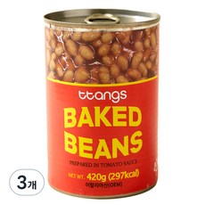 땅스 베이크드빈스, 3개, 420g 3개, 420g