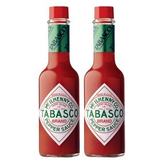 TABASCO 紅椒汁, 美國原裝進口, 清爽夠味, 辣度十足, 全天然原料, 零卡路里, 不含人工添加劑, 不含膽固醇, 低熱量, Tabasco醬汁, 60ml, 2瓶