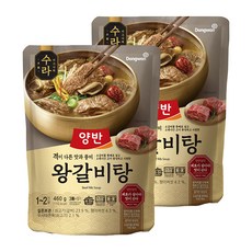 양반 수라 왕갈비탕, 460g, 2개