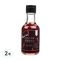 특별한맛 고맙당 저당 불닭 핫소스, 180g, 2개