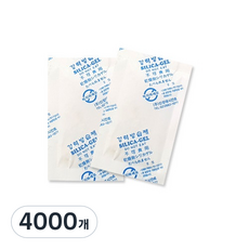 실리카겔 제습제 특수종이 본품, 3g, 4000개