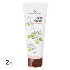 보타니컬테라피 베이비크림 피치블로썸, 2개, 200ml