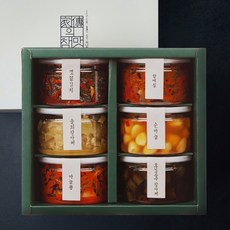 하나원 반찬 6종 선물세트 1920g, 1세트