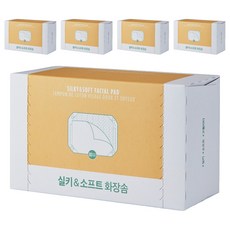더페이스샵 데일리뷰티툴즈 실키 앤 소프트 화장솜, 80개입, 5개