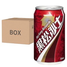 黑松 沙士, 經典國民款飲料，泡沫細緻，清爽氣泡，沁涼暢快，美味解渴，無添加咖啡因和防腐劑，330ml, 48罐