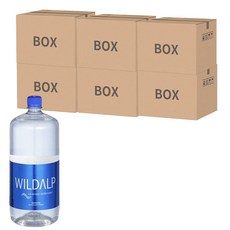 WILDALP 奧地利 天然礦泉水 1500ml x 6瓶, 甘甜醇美，富含多種礦物質, 低鈉高氧，分子小，易吸收, 1.5L, 12瓶