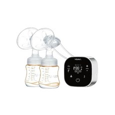 YOUHA 優合 The ONE 智慧型雙邊電動吸乳器, 個人模式, 科技靜音, 智慧晶片聰明記憶, 液晶螢幕觸控面板, 兩戴設計轉換方便, YH-8020, 1入