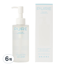오르제나 트루 퓨어 클렌징 오일, 150ml, 6개
