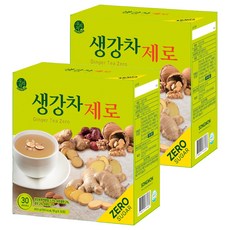 우리차 송원식품 생강차 제로, 15g, 30개입, 2개