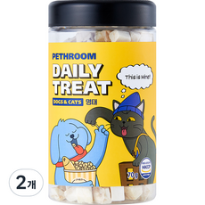  페스룸 반려동물 데일리 트릿 간식 70g, 명태맛, 2개 
