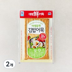 대림선 야채듬뿍 김밥어묵, 100g, 2개