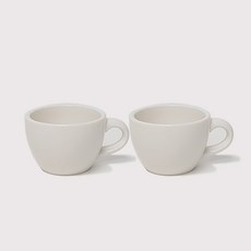 호레카 2호 커피잔 200ml, 화이트, 2개