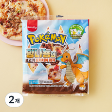 삼립 포켓몬 망나뇽의 불고기 포카치아 피자, 110g, 2개, 1개입