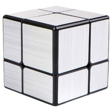 QI YI TOYS 鏡子魔術方塊 2 x 2, 銀色