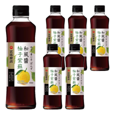 萬家香 玩味廚房 柚子紫蘇和風醬, 無油配方, 350ml, 6瓶