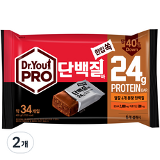 닥터유 프로 한입쏙 단백질바, 420g, 2개