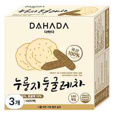 다하다 누룽지둥굴레차, 1.5g, 100개입, 3개