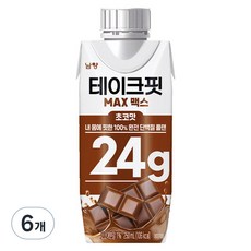 TAKEFIT 高含量蛋白飲 巧克力風味, 250ml, 6瓶