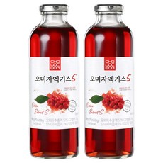 초록원 오미자엑기스S, 660g, 2개