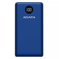 ADATA 威剛 快充行動電源 PD + QC, P20000QCD, 藍色