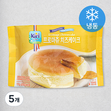 끼리 크림치즈 프로마쥬 치즈케이크 (냉동), 170g, 5개