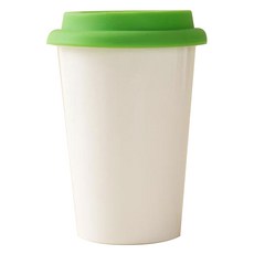 해피정 텀블러 머그컵 350ml, 그린, 1개