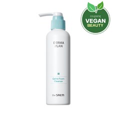 더샘 더마 플랜 젤 투 폼 클렌저, 180ml, 1개