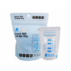 Snow Bear 小白熊 母乳冷凍袋30入, 100ML 母乳儲存袋, BPA Free 雙夾鏈設計, 30入, 1包