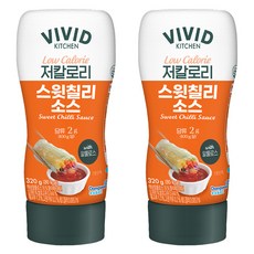 VIVID KITCHEN 低熱量甜辣椒醬, 320g, 2個