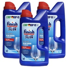 finish 洗碗粉洗碗機專用, 1kg, 3罐
