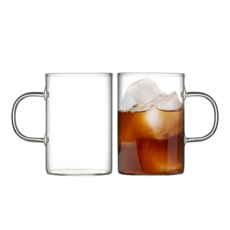 Tilhouse耐熱玻璃馬克杯, 2個, 400ml