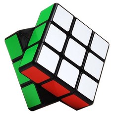 奇藝魔方格 233 魔術方塊 (黑) 單入，益智玩具，訓練空間思維, 1入