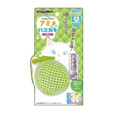 DoggyMan 貓用咀嚼玩具,哈蜜瓜造型, 潔牙耐咬, 貓薄荷趣味互動, 哈蜜瓜, 1個