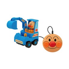 ANPANMAN 麵包超人 迷你遙控車 挖土機, 藍色